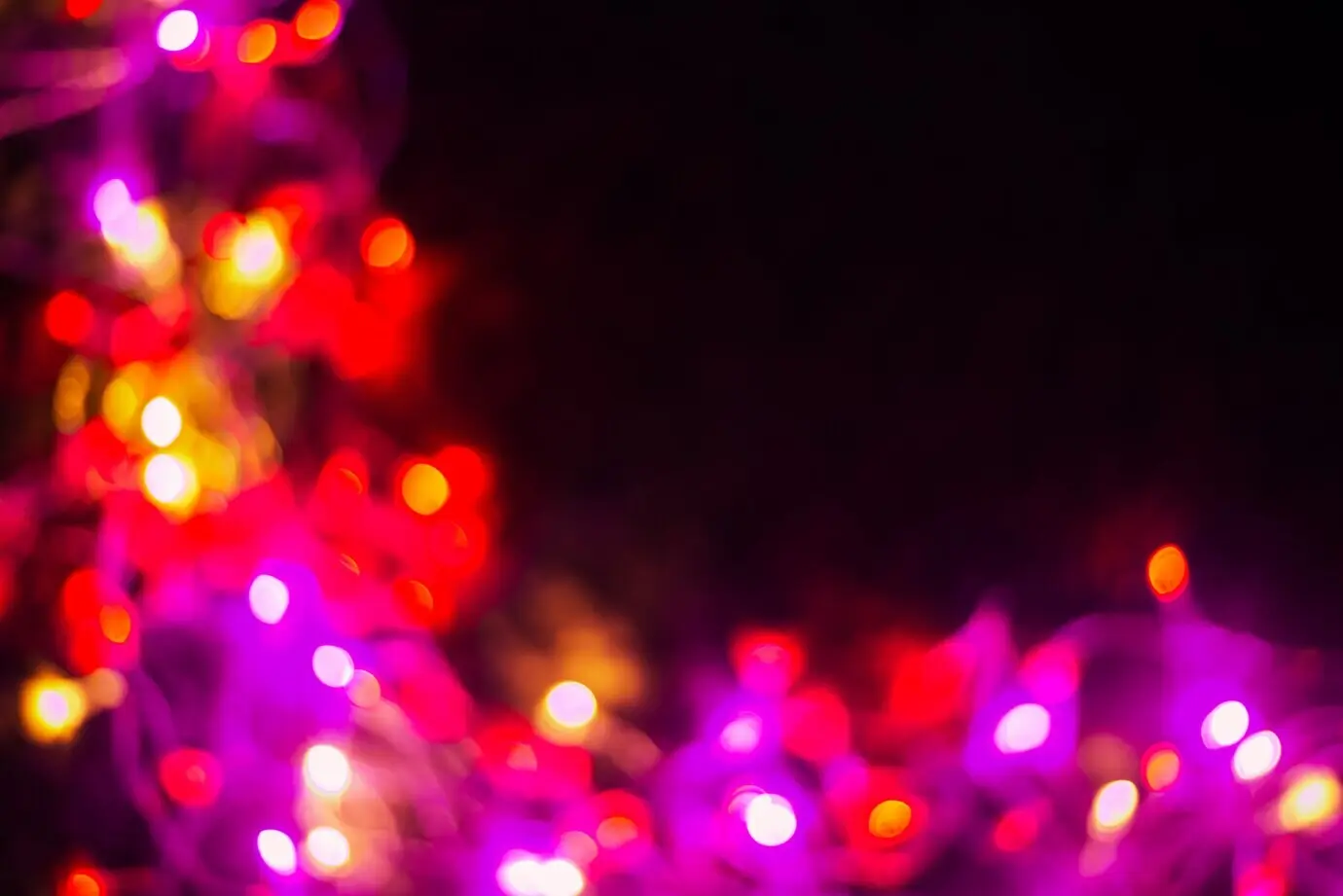 Abstract blurred background with light leaks.